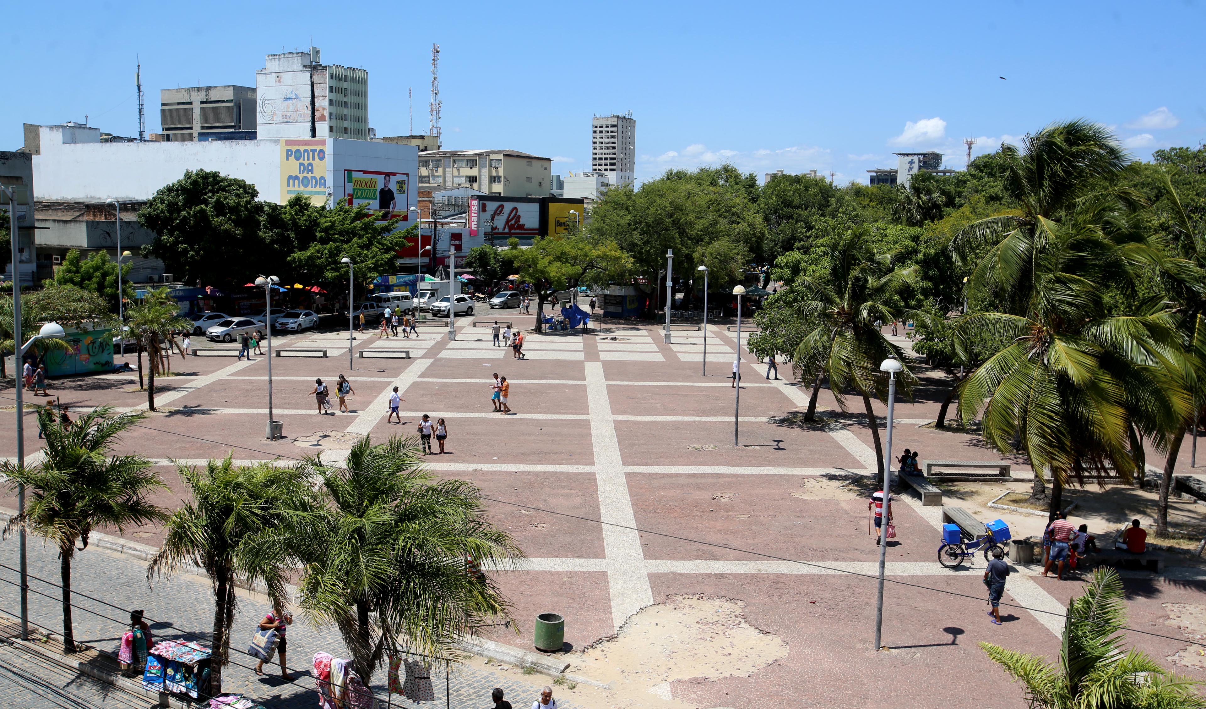 Praça José de Alencar deverá receber reforma
