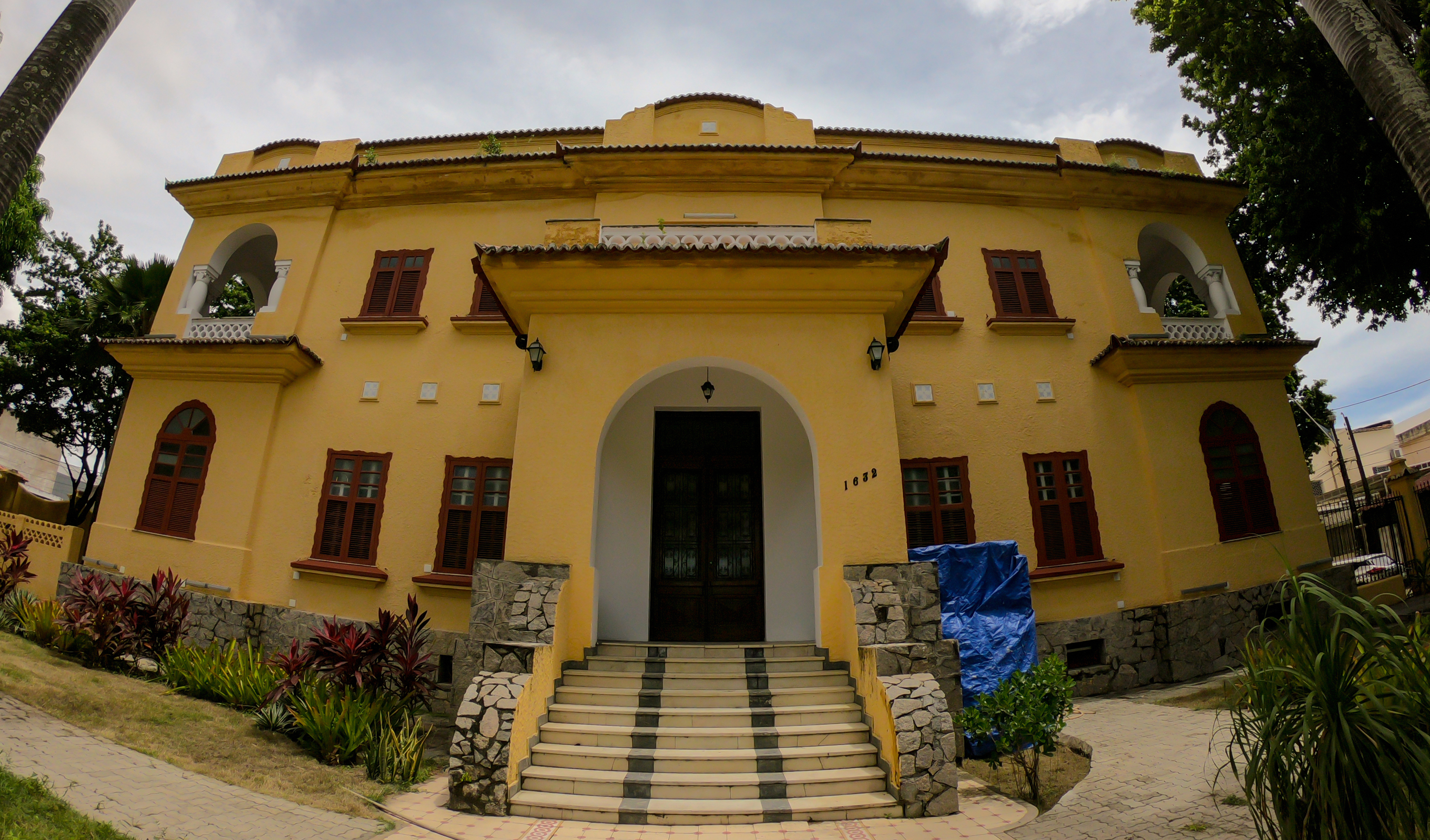 fachada do centro cultural casa do barão de camocim