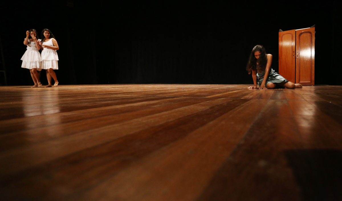 cena de uma peça teatral