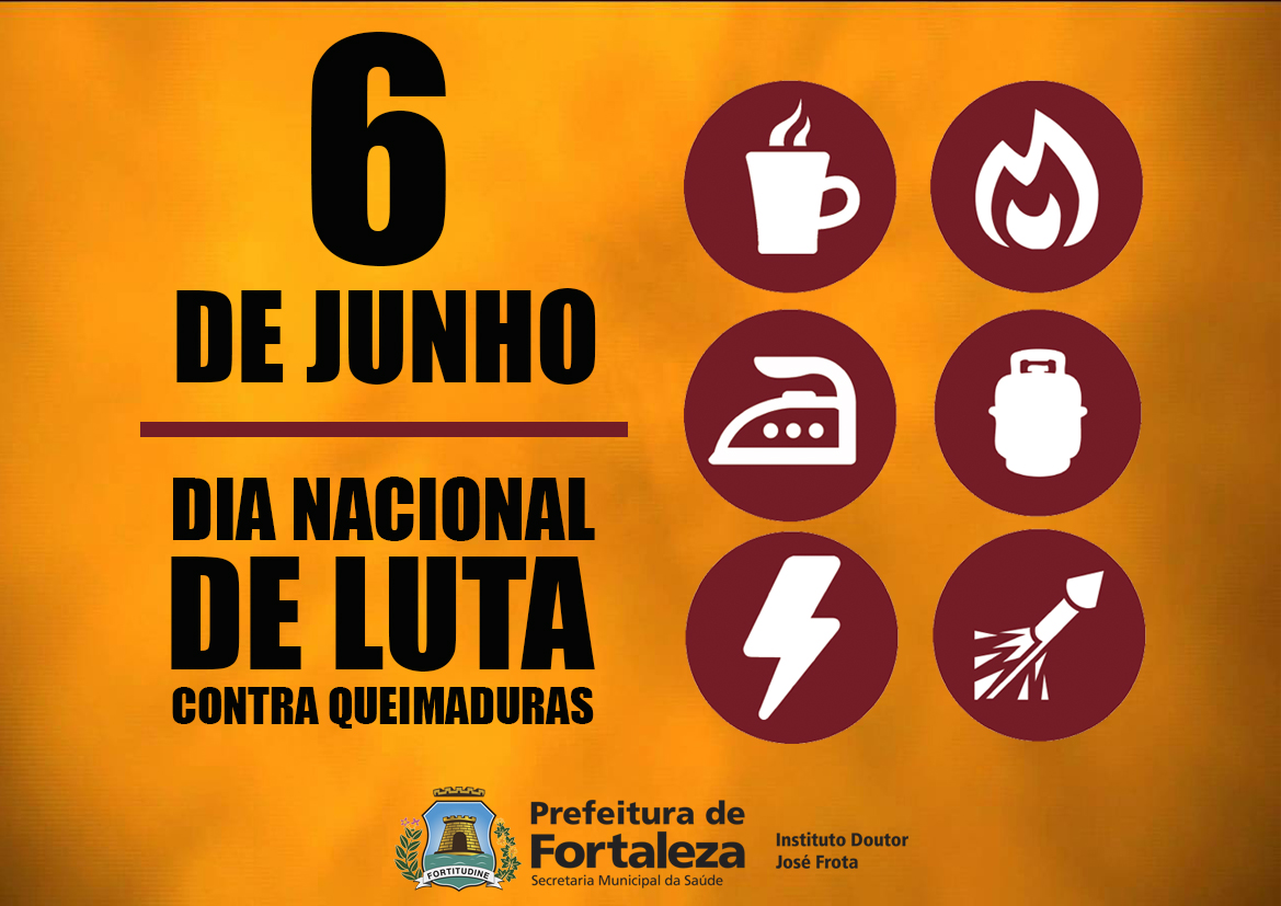 6 de junho – Dia Nacional da Luta Contra Queimaduras – Vuelo Pharma