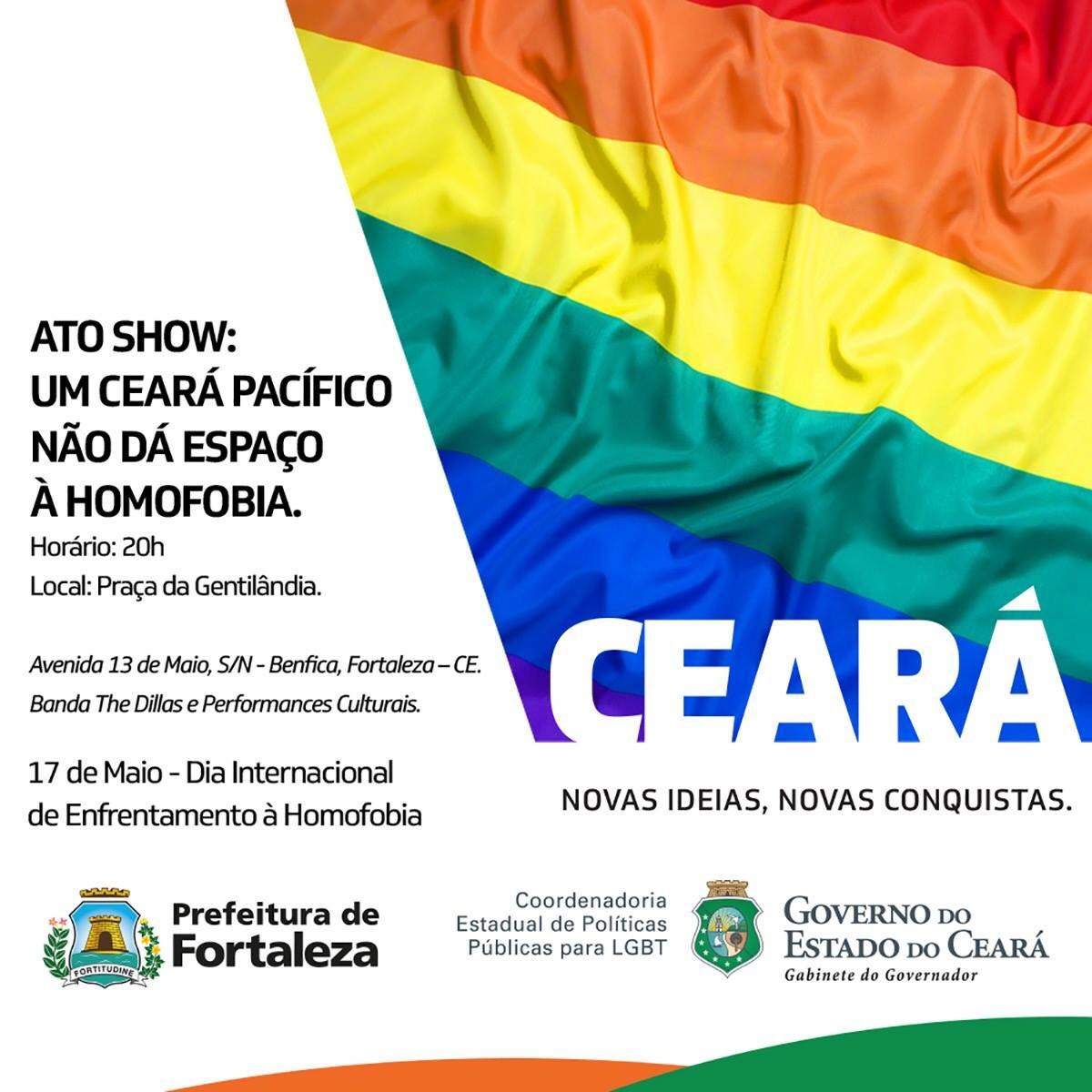Ato Show: Um Ceará Pacífico não dá espaço à homofobia