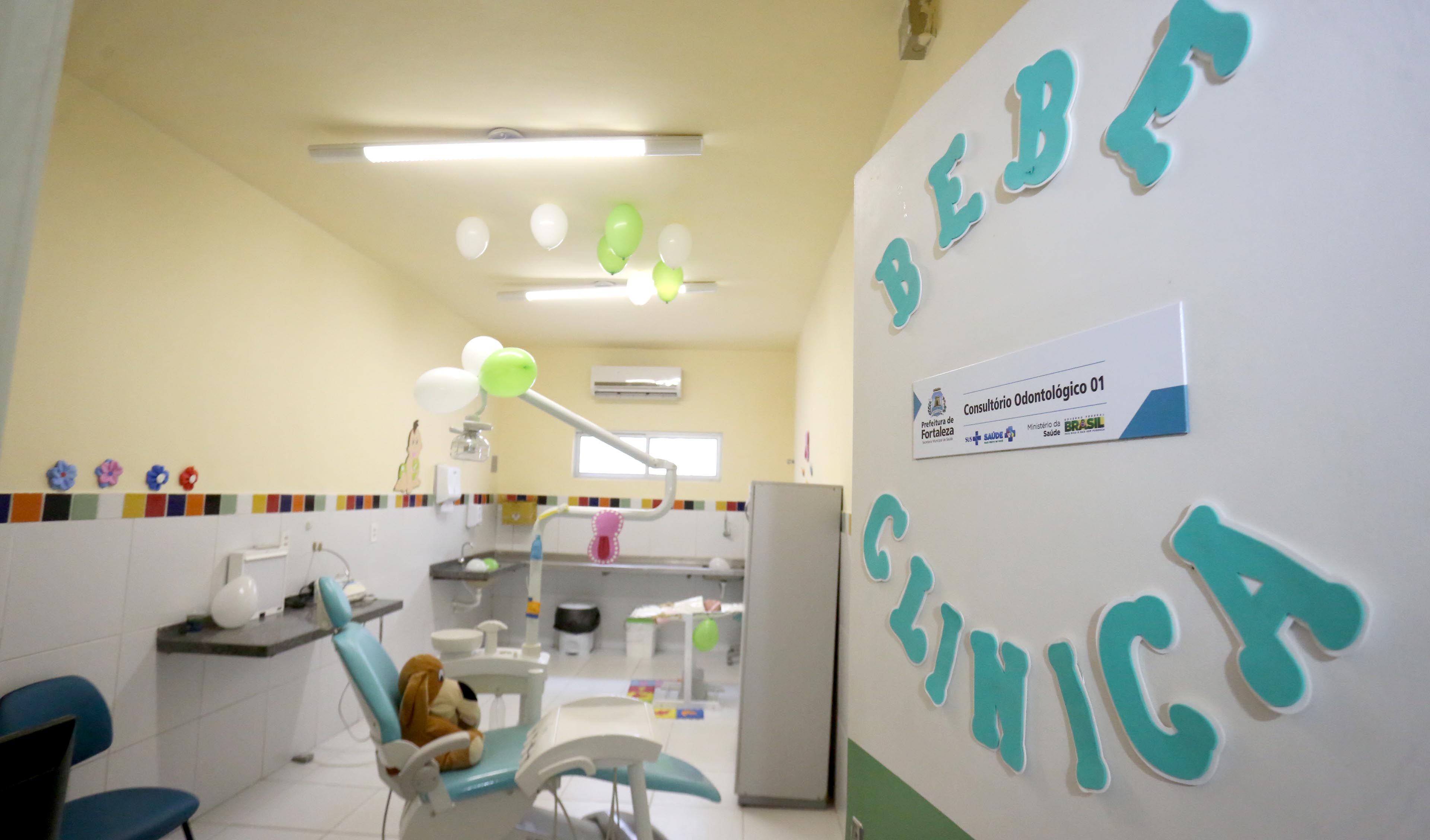 Sala do projeto Bebê Clínica