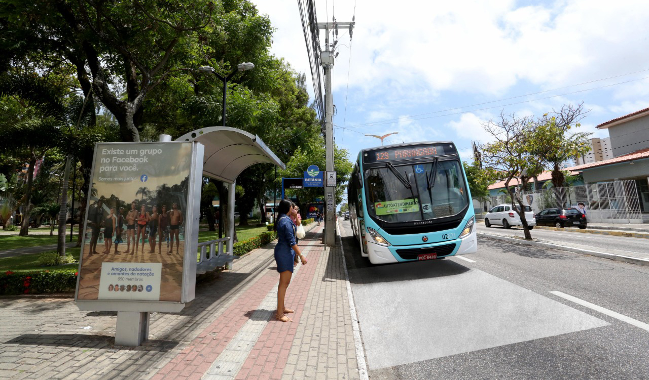 Mais um ponto de ônibus reformado! - Prefeitura Municipal de Mendes