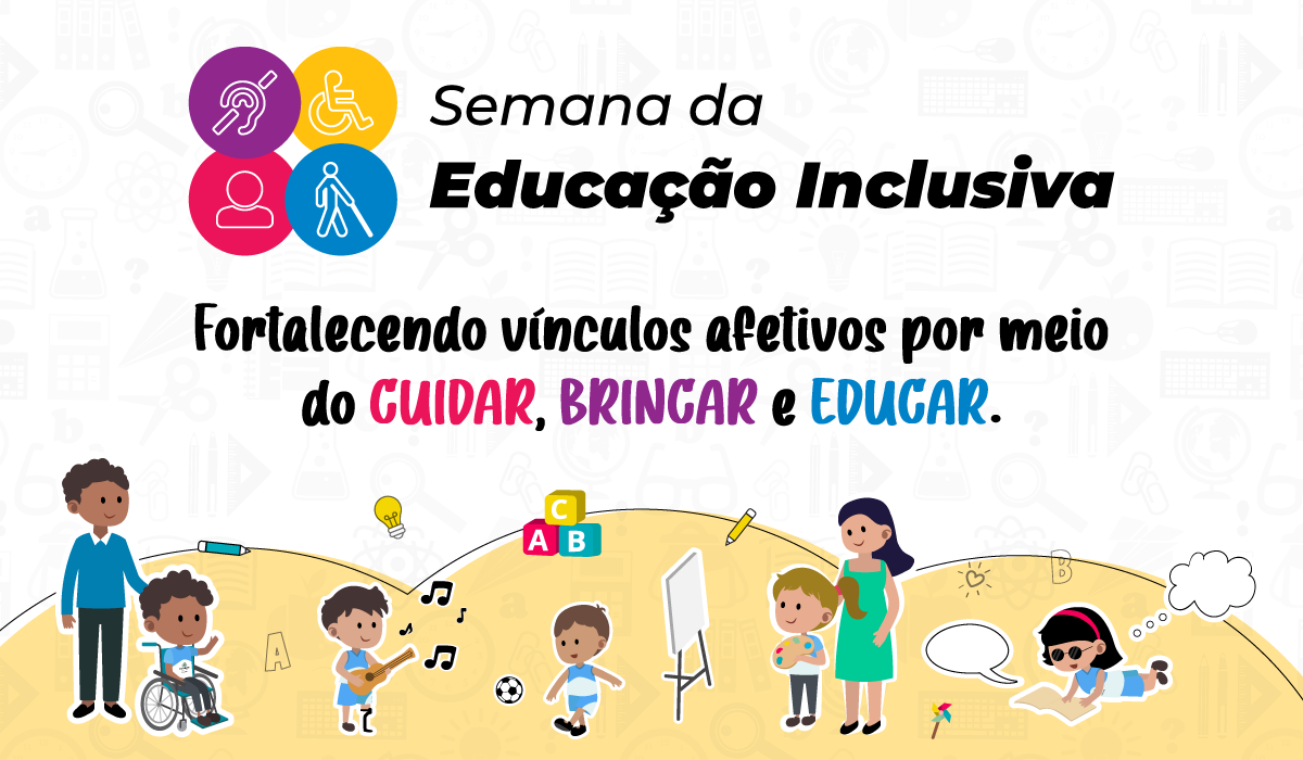 Logo da semana da educação inclusiva