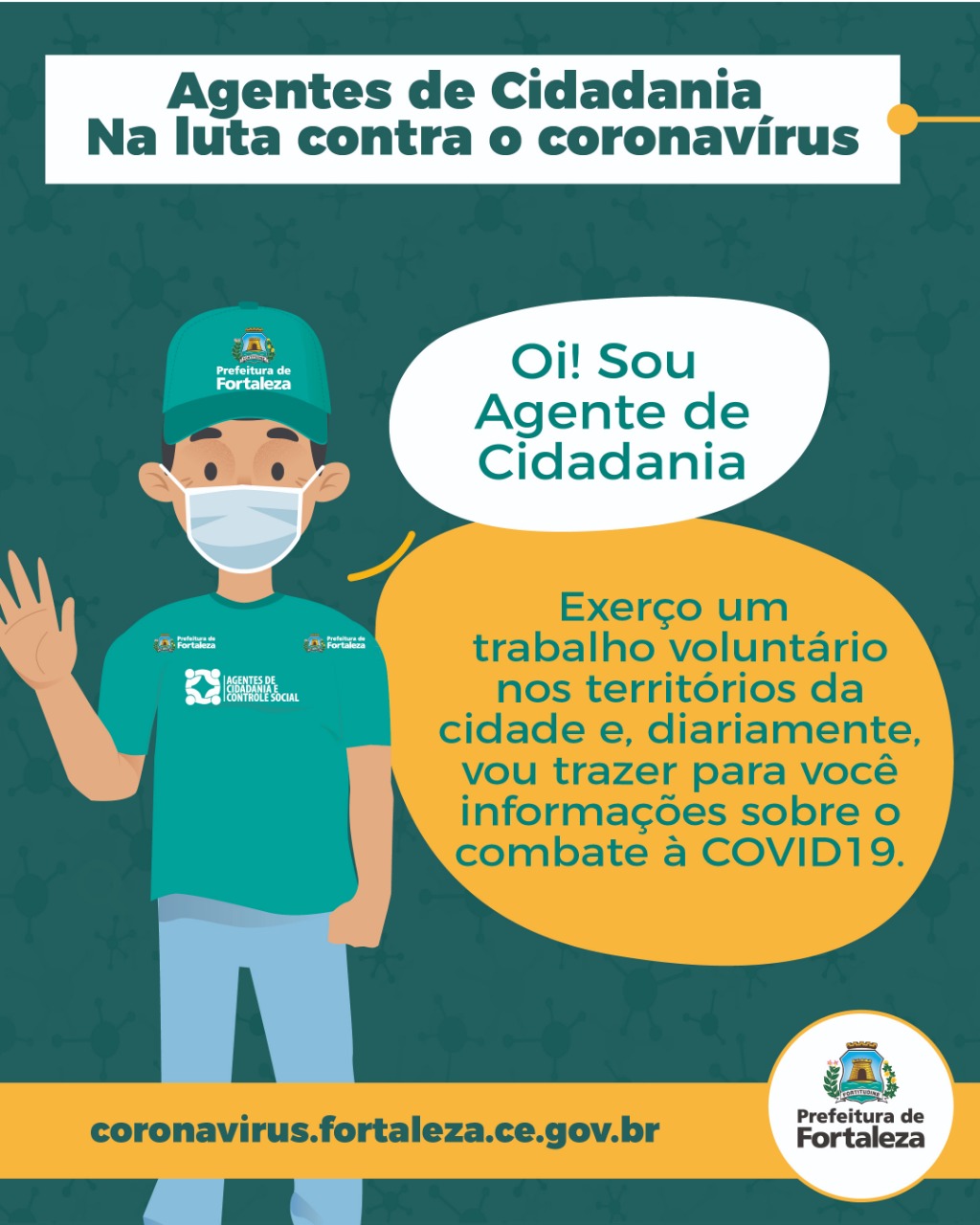 A CEPS irá disponibilizar, diariamente, material educativo para divulgação das ações no combate à COVID-19. 