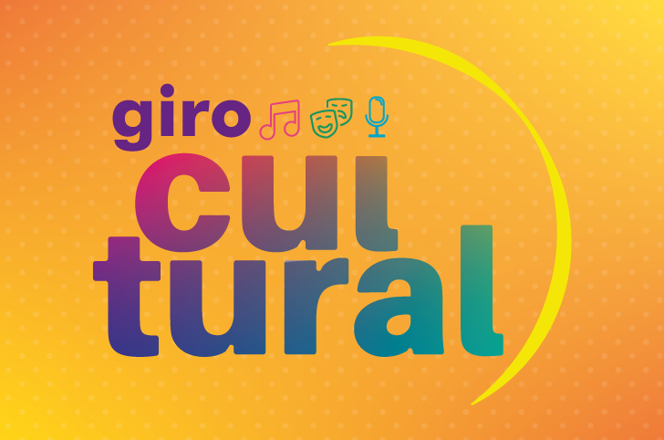 Logo do Giro Cultural, que marcará a retomada programada pela Secultfor com a composição de diversos tipos de atividades para a população.