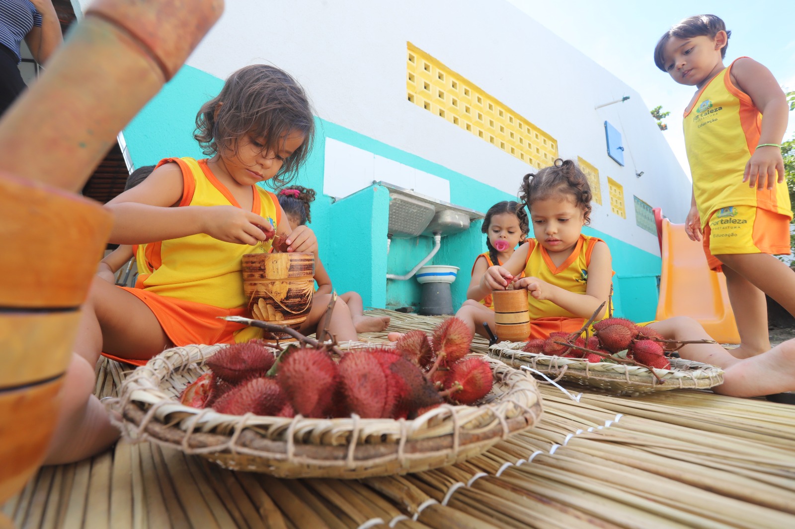 Alunos do CEI Paulo Sarasate