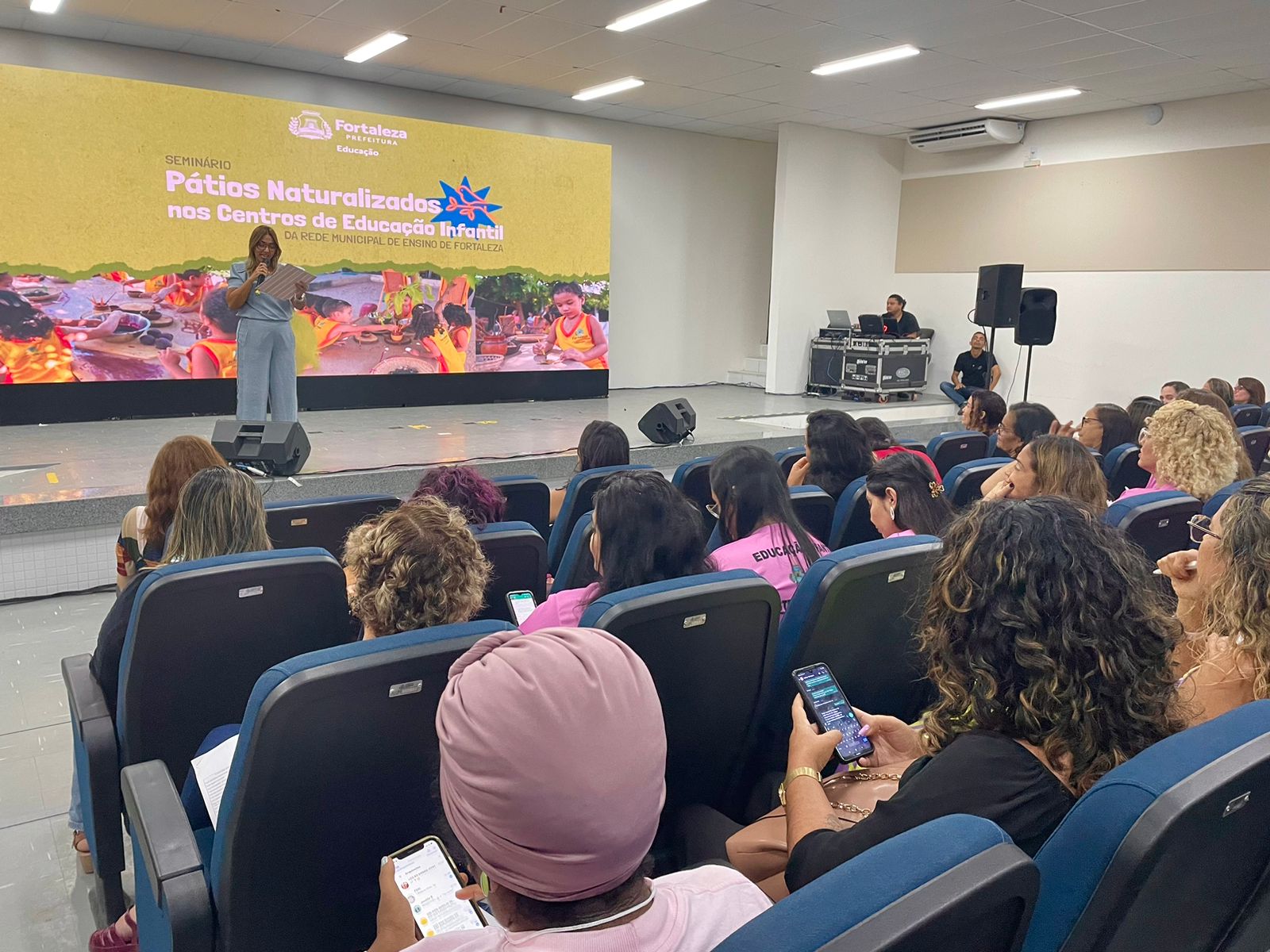 Auditório do evento