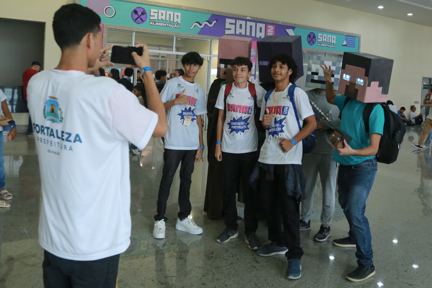 Alunos no Sana 2
