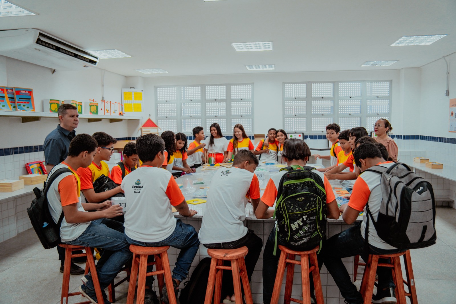 A ETI Pastor Florencio Nunes Neto foi inaugurada em 2023 no bairro Presidente Vargas