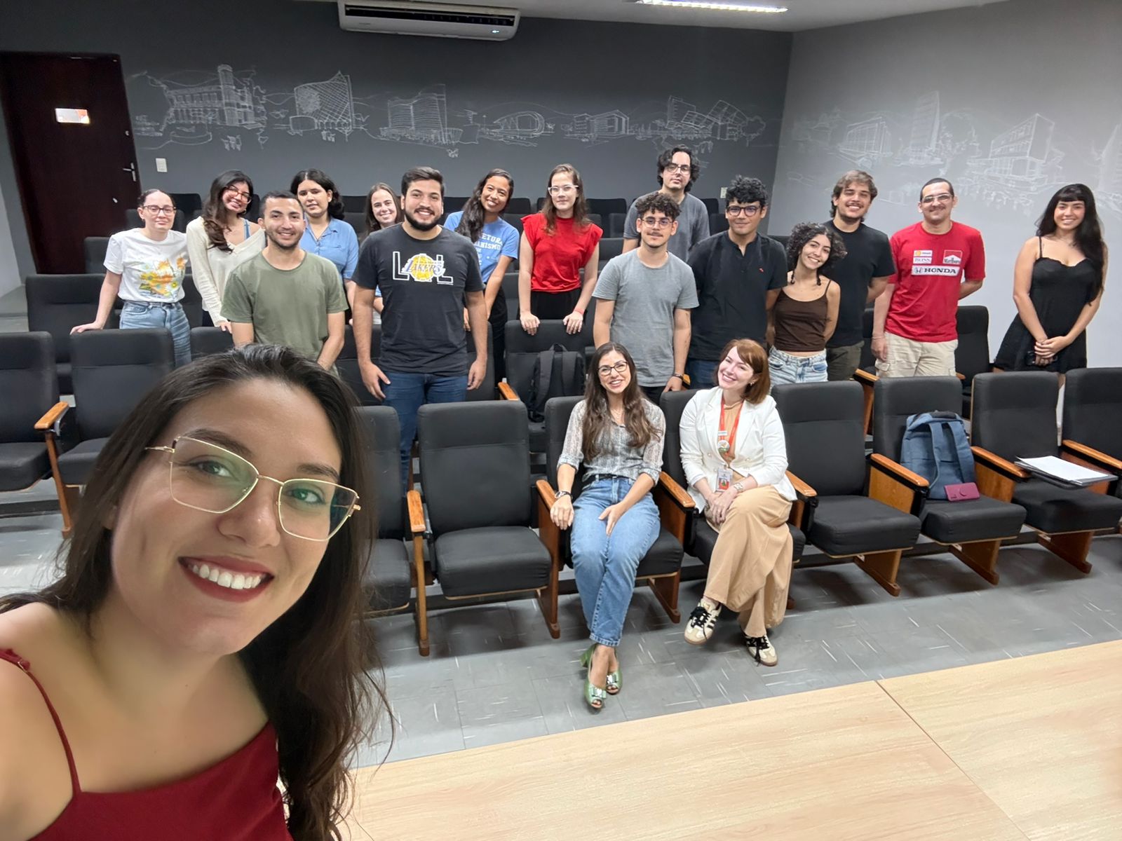 Turma de capacitação na UFC