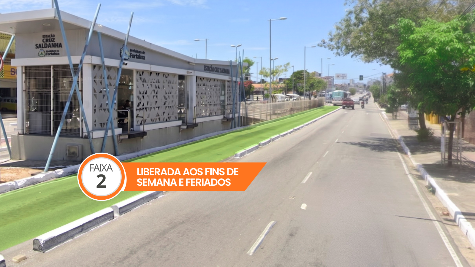 Estação do BRT na Av. Bezerra de Menezes