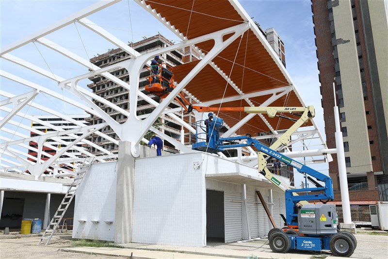 O equipamento terá 49 boxes, sendo 45 para a venda de frutos do mar e quatro para frituras