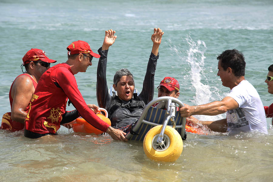 Para facilitar o acesso, a Prefeitura já realizou adaptações na Beira-Mar, como implantação de vagas exclusivas