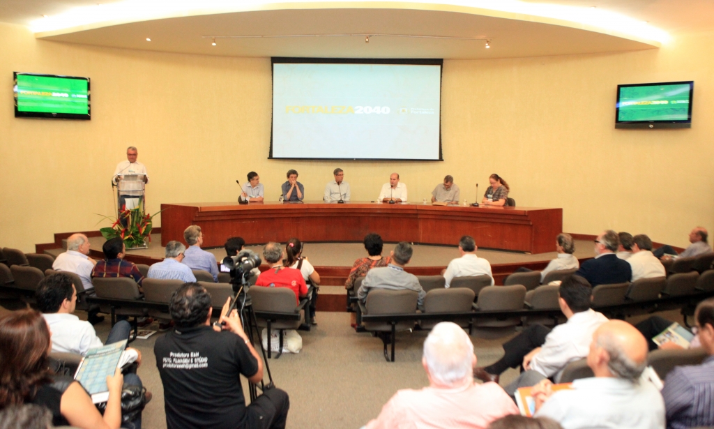 A segunda fase do Projeto Fortaleza 2040, com os Fóruns Temáticos e Setoriais, foi iniciada no último dia 19 de outubro (Foto: Marcos Moura)