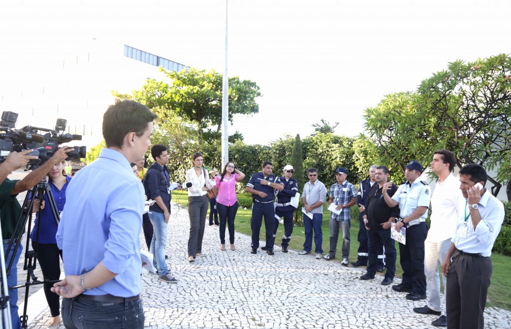 As informações foram apresentadas à imprensa nesta sexta-feira em coletiva (Foto: Thiago Gaspar)