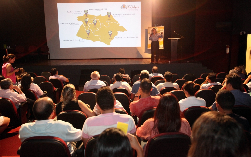 O lançamento foi realizado no Cuca da Barra do Ceará, por meio da Secretaria Municipal de Desenvolvimento Econômico (Foto: Marcos Moura)