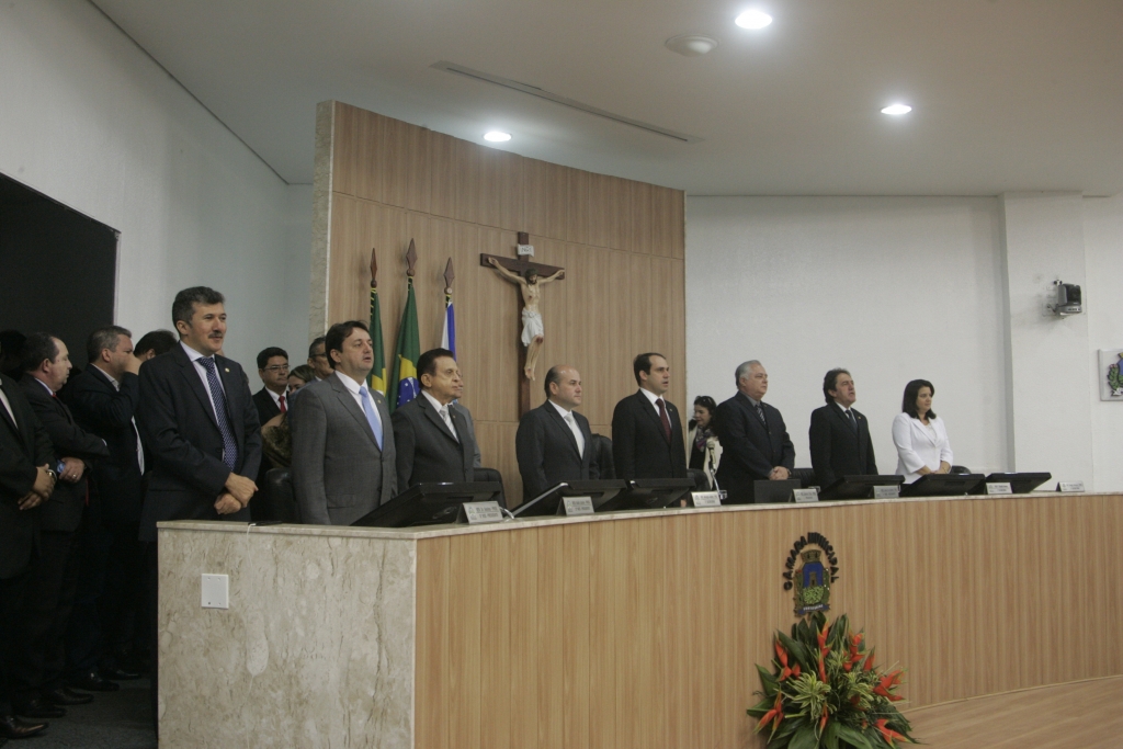 A solenidade foi realizada nesta segunda-feira (03/08), com a presença, também, de secretários da gestão municipal (Foto: Kiko Silva)