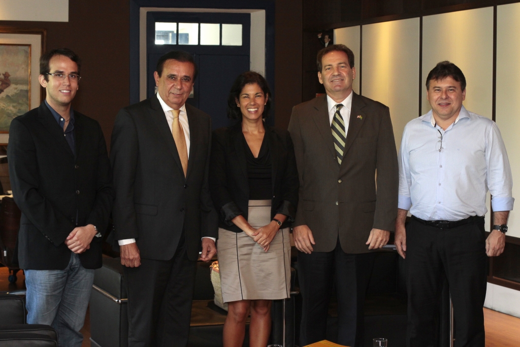 Os representantes do governo americano demonstraram interesse em firmar parcerias na área de tecnologia, cultura e empreendimentos (Foto:Igor de Melo)