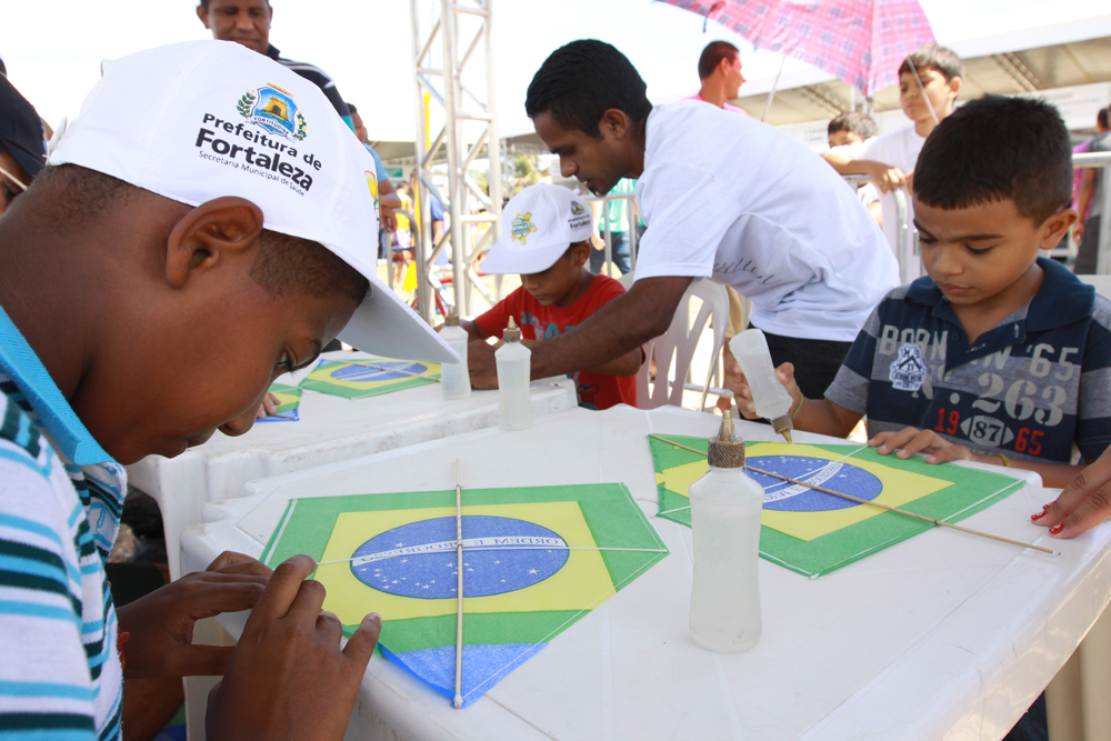 Assim como em outras edições do evento, o Gabinete da Primeira Dama vai promover uma oficina de pipas (Foto: Queiroz Netto)