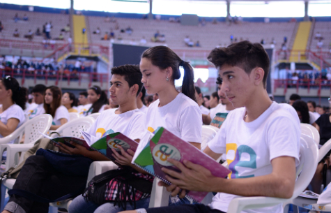 Durante os dois dias de simulados, os estudantes do Academia Enem terão de responder a 180 questões objetivas, além de escrever uma redação