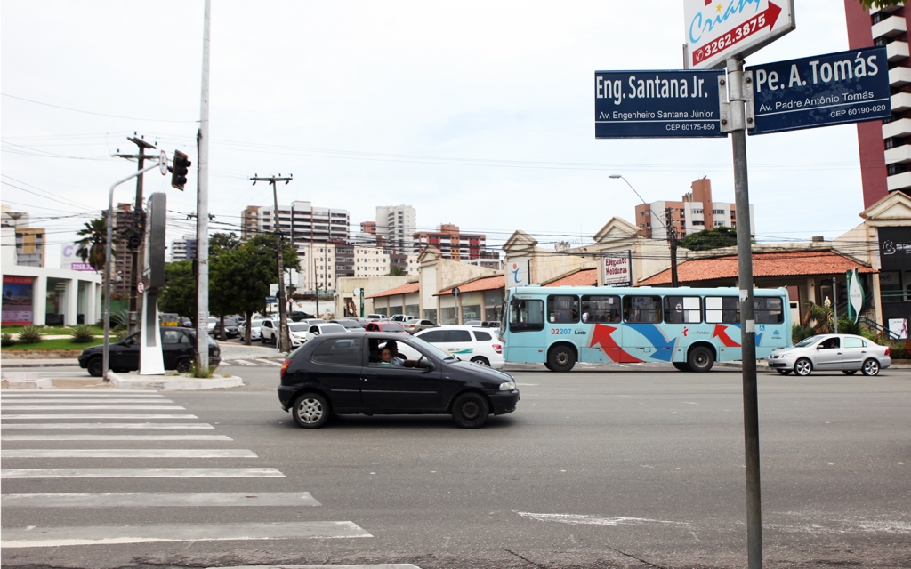 Segundo a Etufor, 17 linhas que trafegam no sentido Papicu/Iguatemi da Av. Eng. Santana Júnior seguirão o itinerário proposto pela AMC