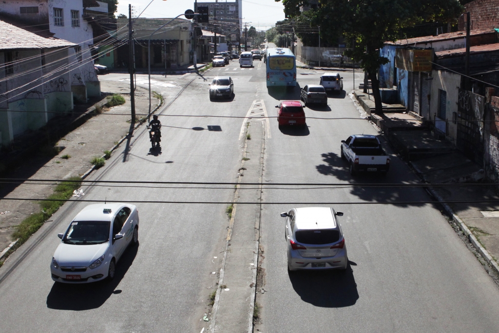O objetivo é aumentar a segurança viária, bem como otimizar o fluxo na região, incentivando o transporte não-motorizado (Foto: Kaio Machado)