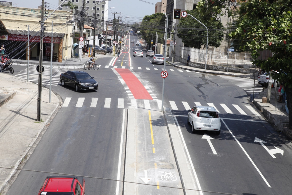 O novo binário compreende as ruas Professor Costa Mendes e Gustavo Braga, no Rodolfo Teófilo (Regional III)