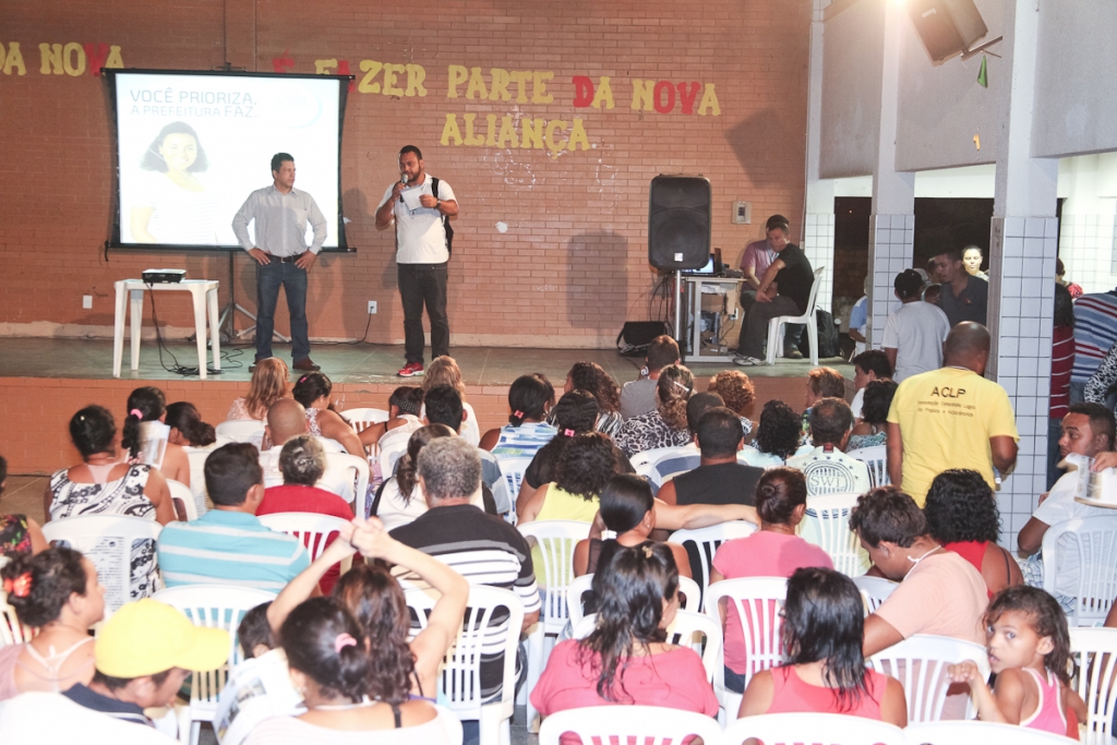 Cerca de 200 participantes estiveram presentes na Escola de Ensino Fundamental Maria Odnilra Cruz
