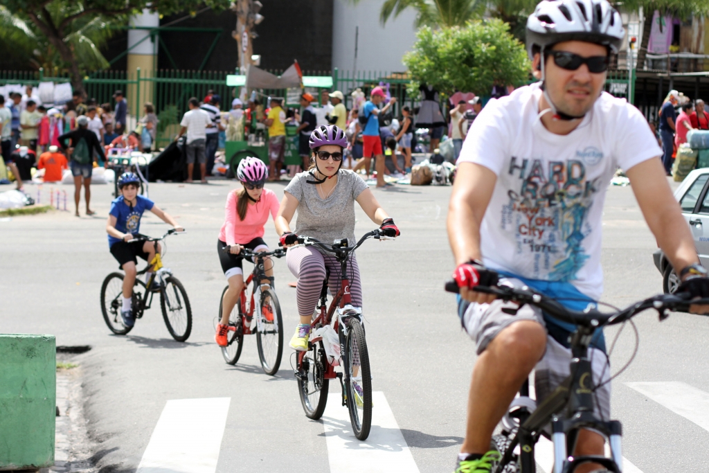 O horário de funcionamento da ciclofaixa permanecerá o mesmo: das 7h às 13h (Foto: Igor de Melo)