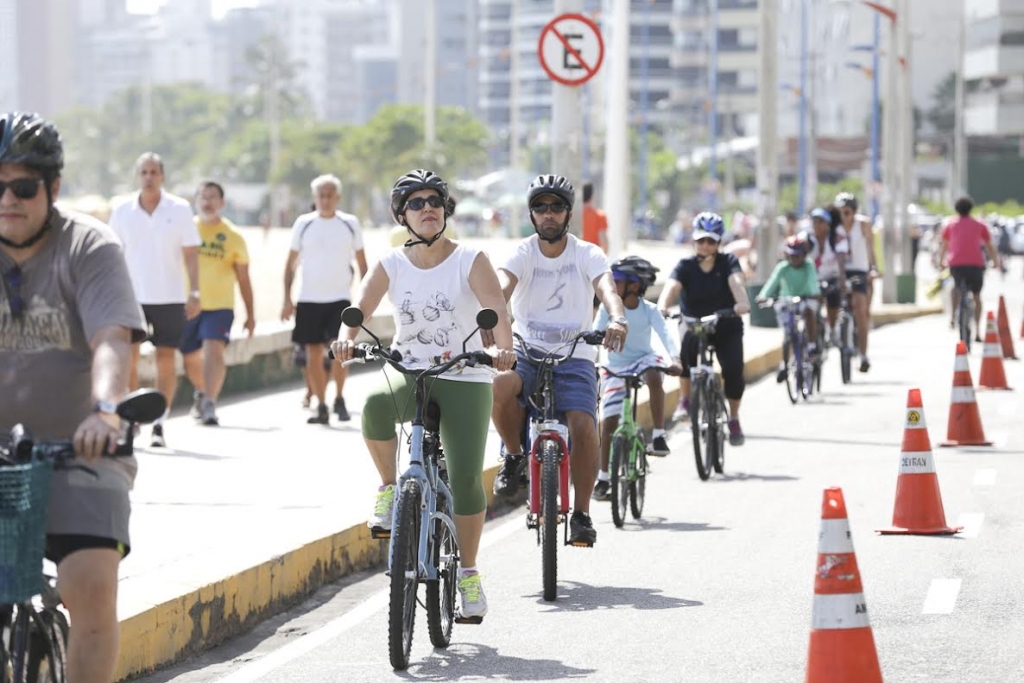 A Ciclofaixa de Lazer será realizada no horário de 7h às 13h e terá aproximadamente 10 Km de extensão