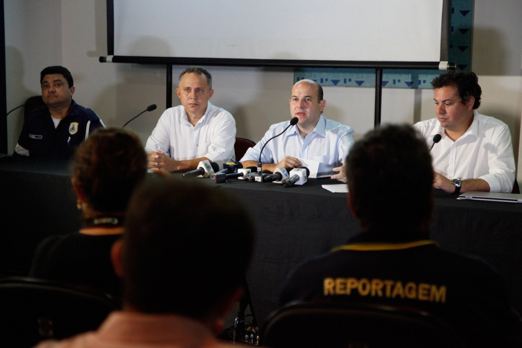 Anúncio foi feito em coletiva no Paço Municipal (foto: Queiroz Netto)