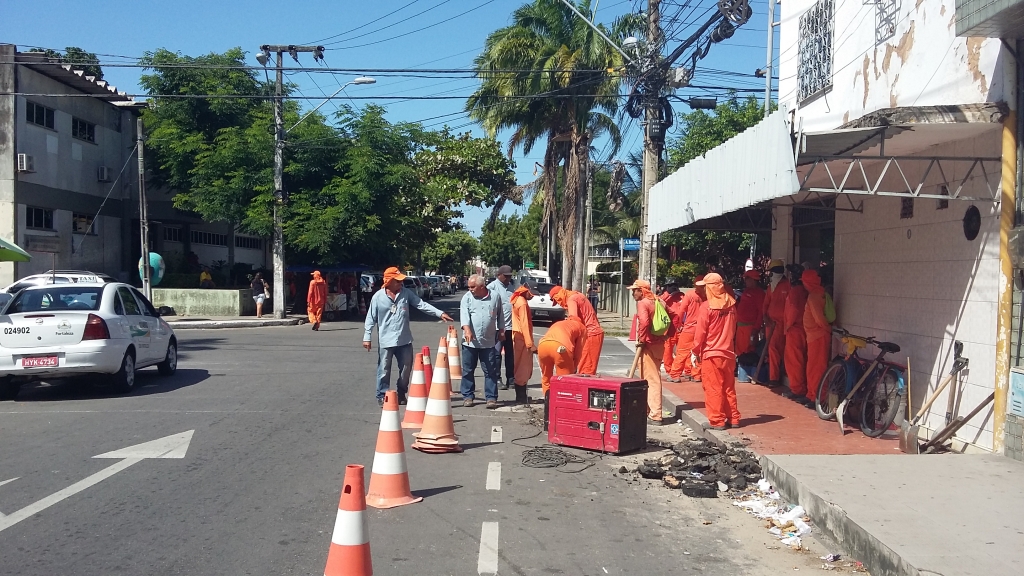 Com previsão de serem concluídos no final deste mês de março, os serviços estão dentro do escopo do projeto do Binário Rodolfo Teófilo