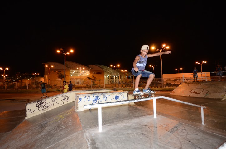 A Pista de Esportes Radicais do Cuca ficará aberta para os praticantes de skate e patins