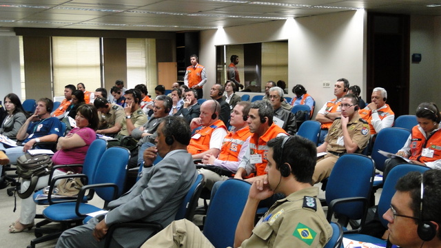 O objetivo é planejar ações de mitigação, preparação e resgate a desastres, específicos para os jogos com o intuito de obter respostas rápidas