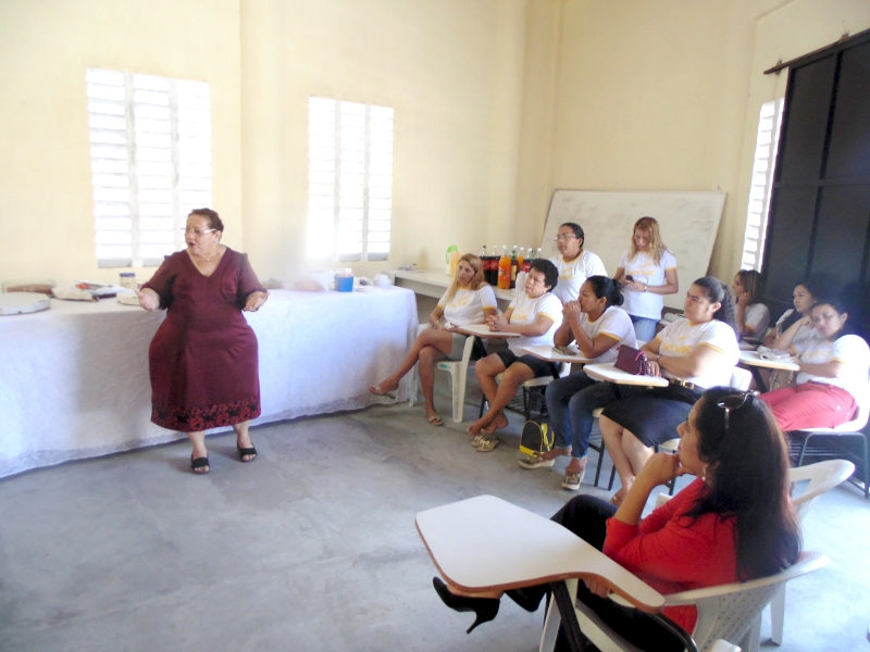 O encerramento do curso ocorreu no Centro Polivalente Ingrid Mayara, equipamento social do Açude João Lopes