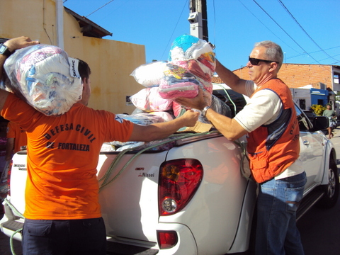 As doações podem ser encaminhadas para a sede da Secretaria Municipal de Proteção e Defesa Civil