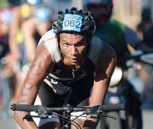 Dudé venceu a I Etapa do Campeonato Cearense de Triathlon Olímpico no último sábado (26/4) (Foto: Divulgação)