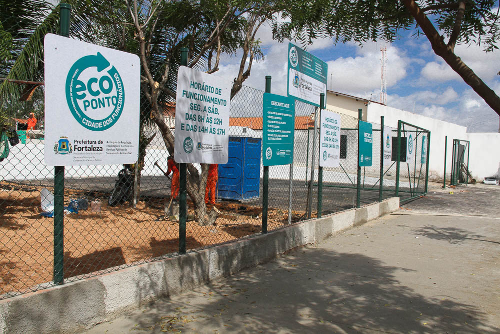 Até o final de 2016, a Prefeitura de Fortaleza terá implantado um total de 25 ecopontos na cidade (Foto: Kiko Silva)