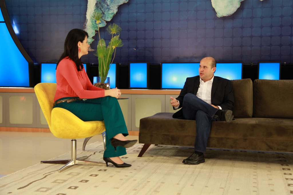 O prefeito participou de entrevistas ao Programa Diálogos, ao Jornal da Cidade e o Programa Cidade 190 (Foto: Queiroz Netto)