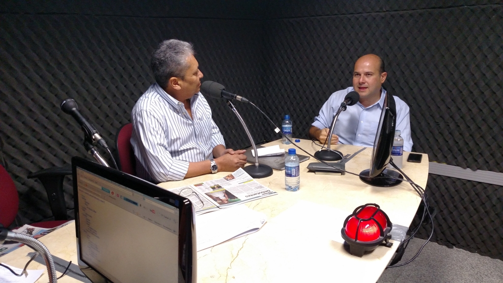 Roberto Cláudio participou do programa na manhã da última quinta-feira (13/08)