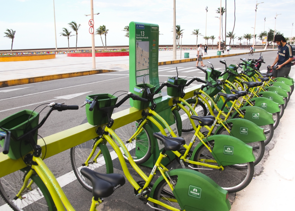 O Bicicletar tem liderado o ranking de bicicletas compartilhadas no Brasil, com uma média de 44,1 viagens a cada dia por estação