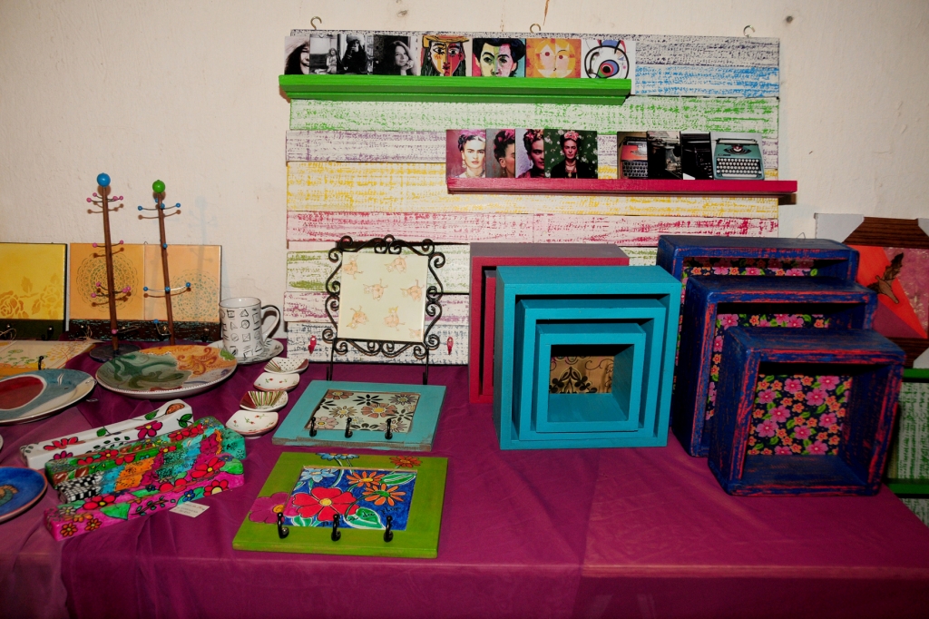 Serão comercializados trabalhos artesanais e oferecidos serviços de massoterapia