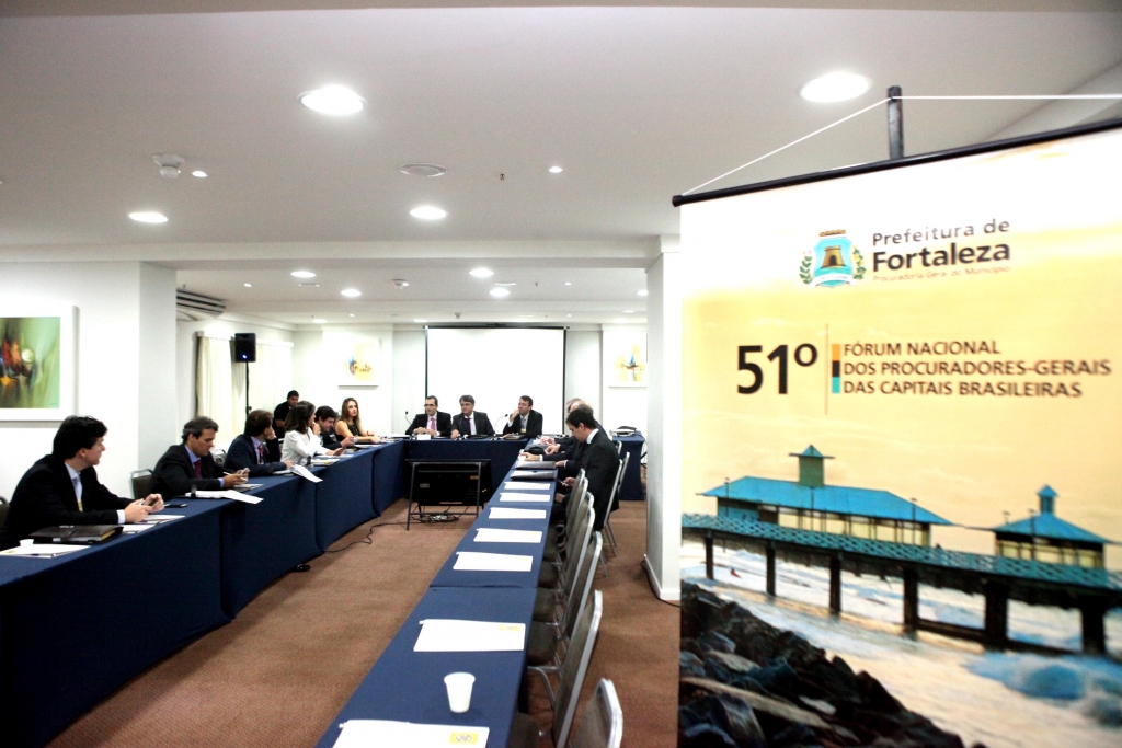 O 51º Fórum Nacional de Procuradores Gerais das Capitais Brasileiras foi realizado nesta sexta-feira (27/03) (Foto: Marcos Moura)
