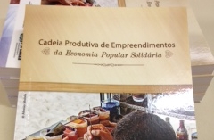 As informações foram reunidas no livro “Cadeira Produtiva de Empreendimentos da Economia Popular Solidária”