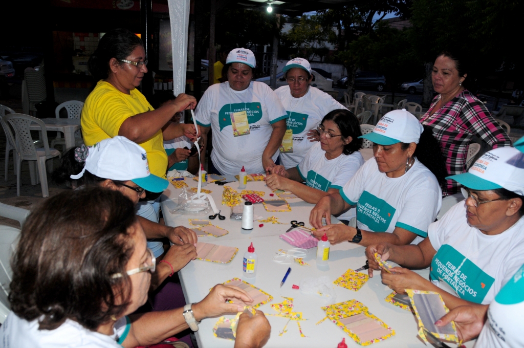 O trabalho desenvolvido nas Casas de Economia Solidária tem o objetivo de fomentar uma estratégia de desenvolvimento local sustentável