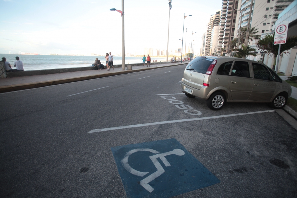 A ação tem como objetivo garantir mais comodidade a esse público, bem como lhe assegurar o direito de utilizar tais vagas (Foto: Kaio Machado)