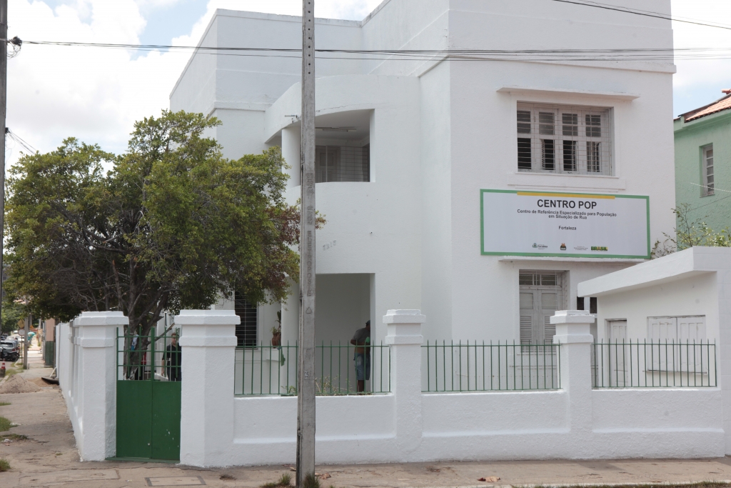 Fortaleza conta, hoje, com duas unidades do Centro Pop, localizadas nos bairros Centro e Benfica (Foto: Marcos Moura)