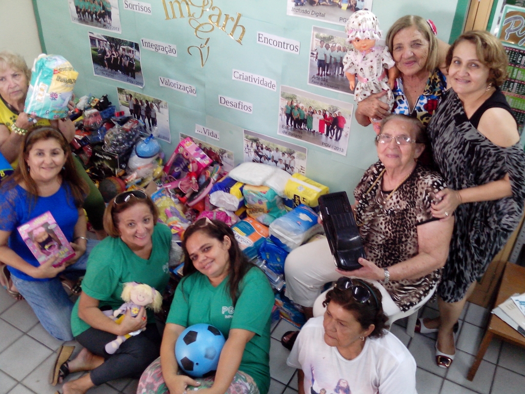 A entrega será realizada pelos participantes do Programa Gente de Valor, que idealizaram a ação