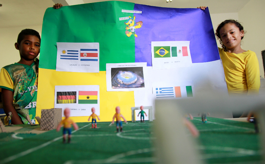 Durante o evento, serão apresentadas maquetes dos estádios da Copa, construídas pelos próprios estudantes